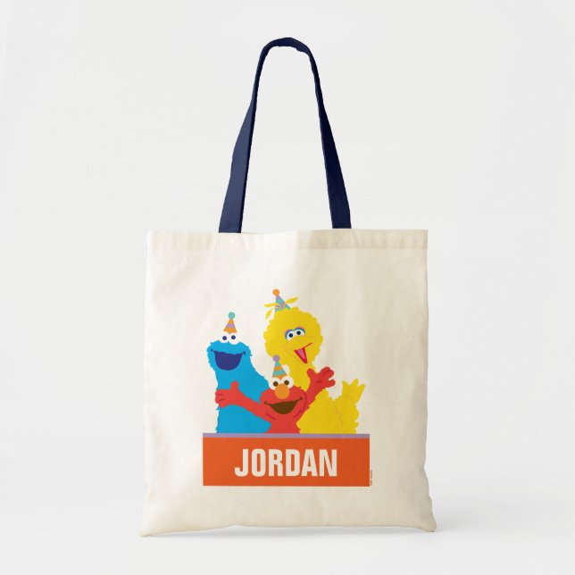 Tote Bag Sesame Pals Birthday Party (Devant)