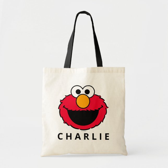Tote Bag Sesame Street | Elmo Face (Devant)