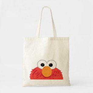 Tote Bag Sesame Street Elmo Gros Visage