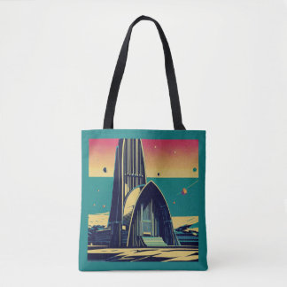 Tote Bag SF Église futuriste 3
