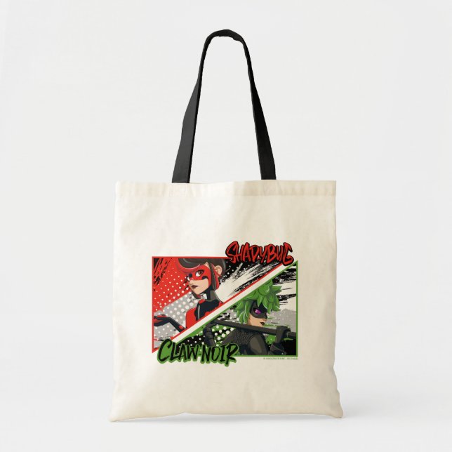 Tote Bag Shadybug et Noir glacé (Devant)