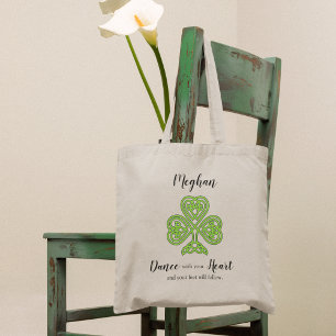 Tote Bag Shamrock dansant irlandais