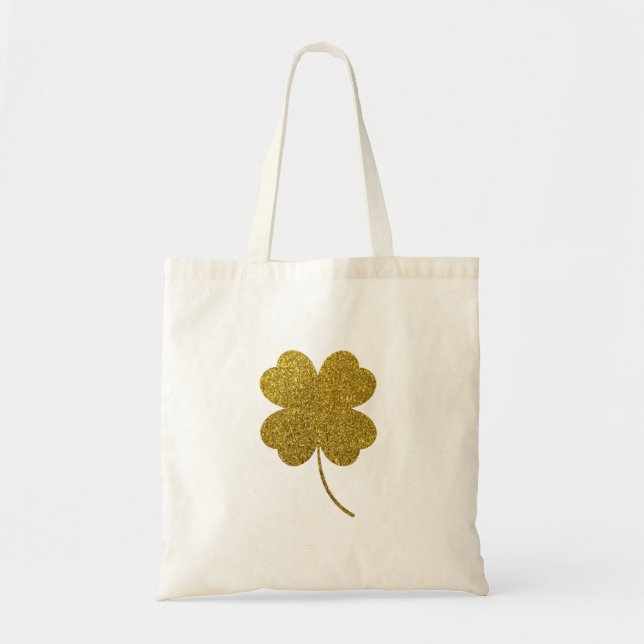 Tote Bag Shamrock de la Saint-Patrick (Devant)