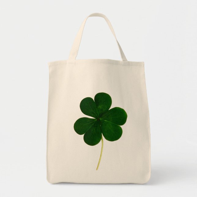 Tote Bag Shamrock irlandais Clover St Patrick Irlande (Devant)