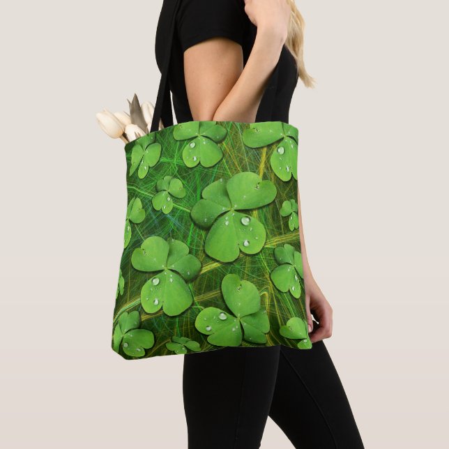 Tote Bag Shamrock vert St Patrick iPhone 5 Coque-Mate (De près)