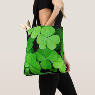 Tote Bag Shamrocks, la chance des Irlandais