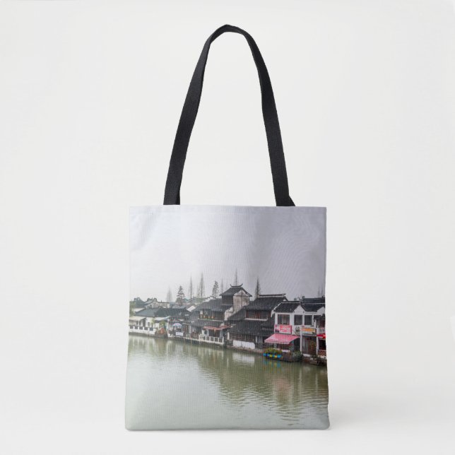 Tote Bag Shanghai, Chine, 30 mars 2017, Bui historique en b (Devant)