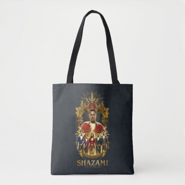 Tote Bag SHAZAM ! Furie des dieux | Cadre SHAZAMily (Devant)