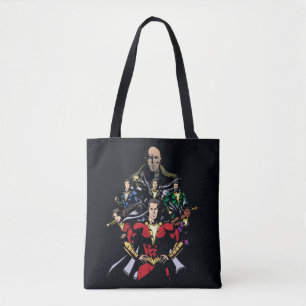 Tote Bag SHAZAM !   Shazam Family Vs. Dr Sivana