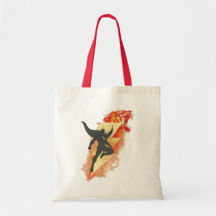 Tote Bag SHAZAM ! Shazam Tiger & Lightning Graphic