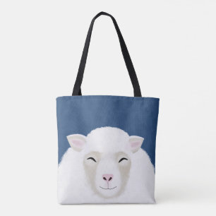 Tote Bag Sheep Allover Fourre-tout