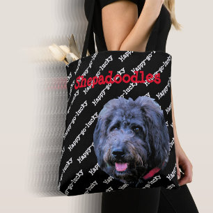 Tote Bag Shepadoddle Amour inconditionnel Happy-go-chance