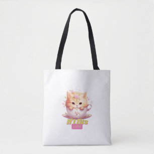 Tote Bag "Si je m'adapte, je suis assis" Amoureux de les ch