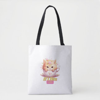 Tote Bag "Si je m'adapte, je suis assis" Amoureux de les ch