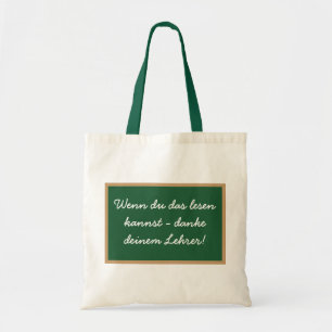 Tote Bag Si tu peux lire cela - remercie ton enseignant !