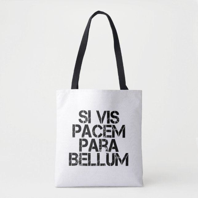Tote Bag Si Vis Pacem Para Bellum (Devant)