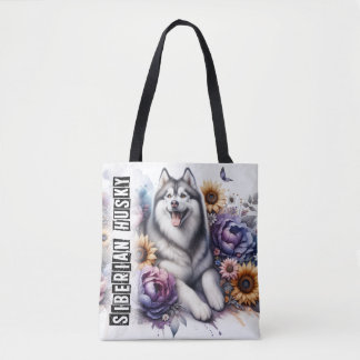 Tote Bag Sibérien Husky