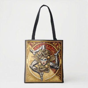 Tote Bag Sicilia Trinacria design sicilien