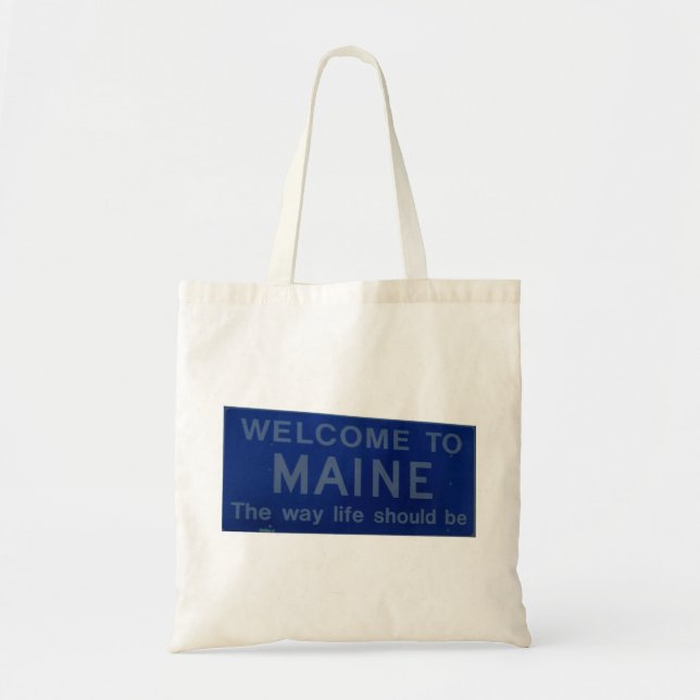 Tote Bag SIGNE DU Maine Bienvenue (Devant)