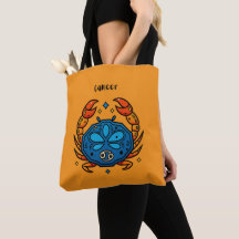 Signe du zodiaque Cancer - Art Pop rétro crabe cél