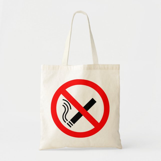 Tote Bag Signe NO Smoking - Signal UK (Devant)