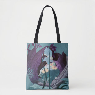 Tote Bag Silhouette de Alice Daisy Field à Tulgey Woods