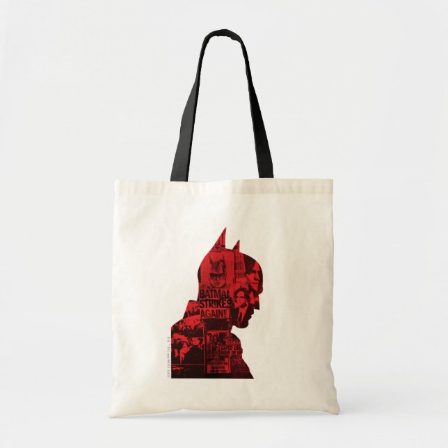 Tote Bag Silhouette de Batman (Devant)