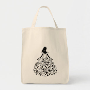Tote Bag Silhouette de Cendrillon