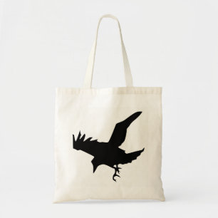 Tote Bag Silhouette de corbeau