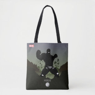 Tote Bag Silhouette héroïque de Hulk