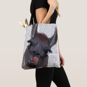 Tote Bag Silly Llama