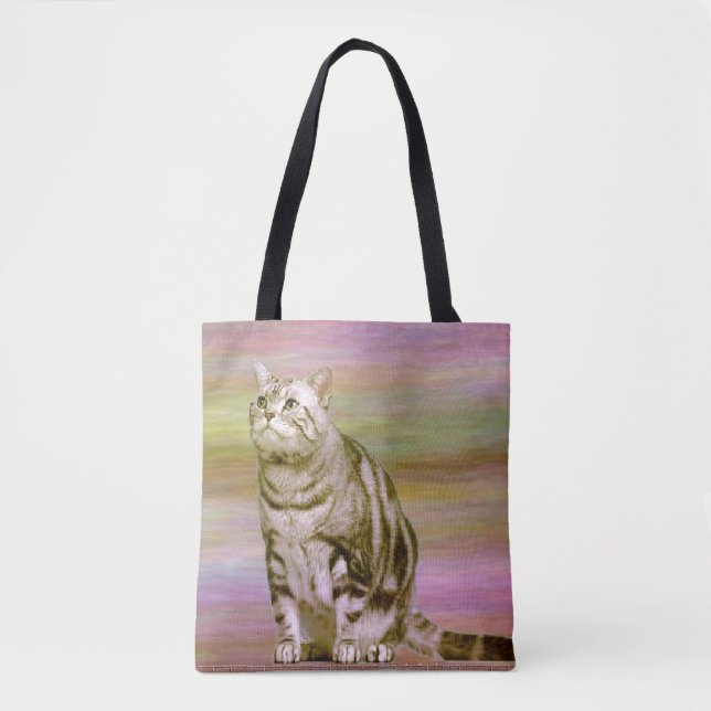 Tote Bag Silver Tabby (Devant)