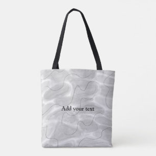Tote Bag simple minimum ajouter votre nom bridesmaid mariag