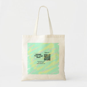 Tote Bag Simple minimum q r code ajouter logo code d'analys