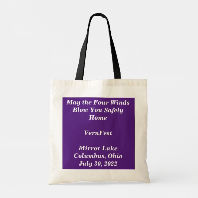 Tote Bag Simple Mort Bag #2 VernFest 2022 (Dos)
