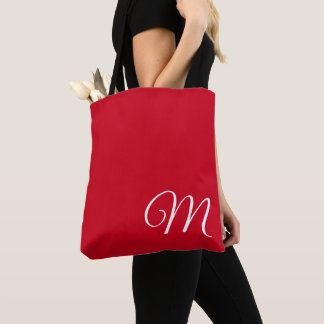 Tote Bag Simple Rouge