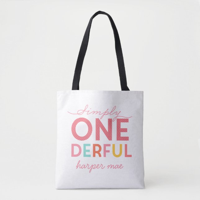TOTE BAG SIMPLEMENT ONÉRÉ MERVEILLEUX (Devant)
