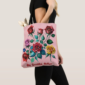 Tote Bag Simply Enspired "Ma Belle Mère" Réutilisable