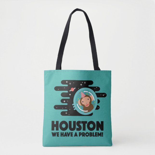 Tote Bag Singe de l'espace (Devant)