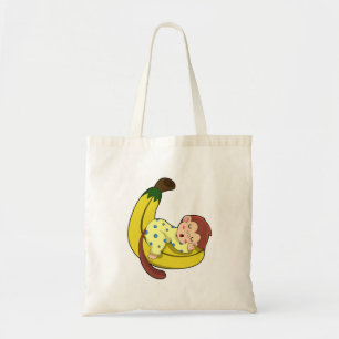Tote Bag Singe dormant dans le pyjama