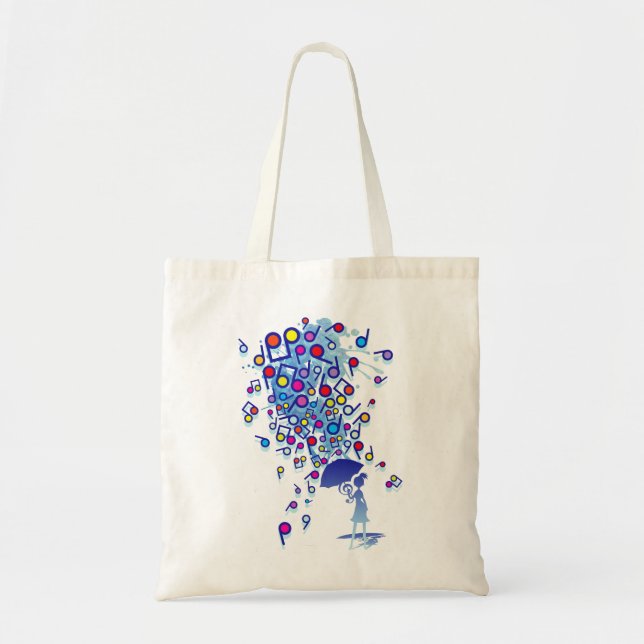 Tote Bag Singin' dans la pluie (Devant)