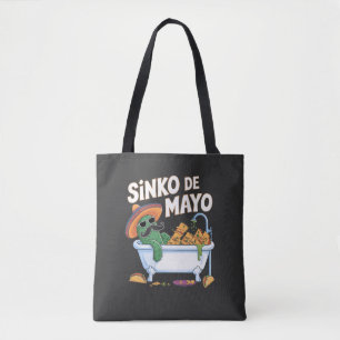 Tote Bag Sinko de Mayo Cinco De Mayo Cactus Drôle