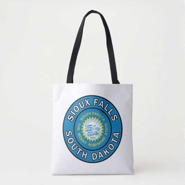 Tote Bag Sioux Falls Dakota du Sud (Devant)