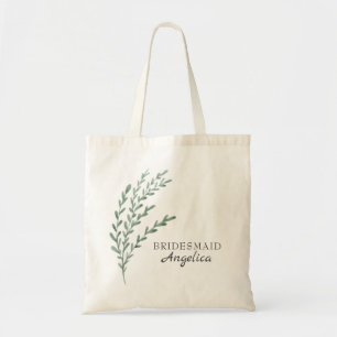 Tote Bag Sirène d'entretien de la lavande d'aquarelle
