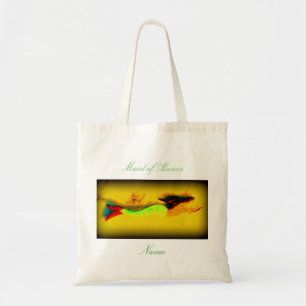 Tote Bag Sirène d'honneur à queue verte