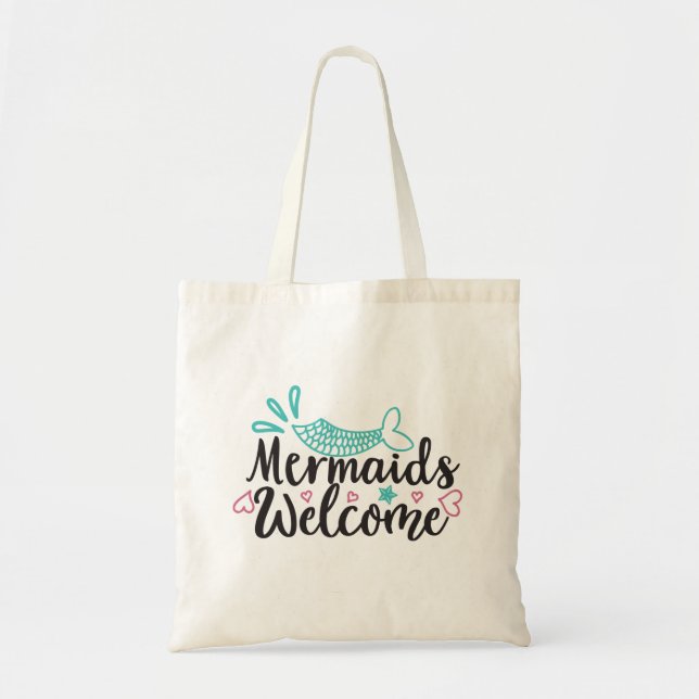 Tote Bag Sirènes Bienvenues (Devant)