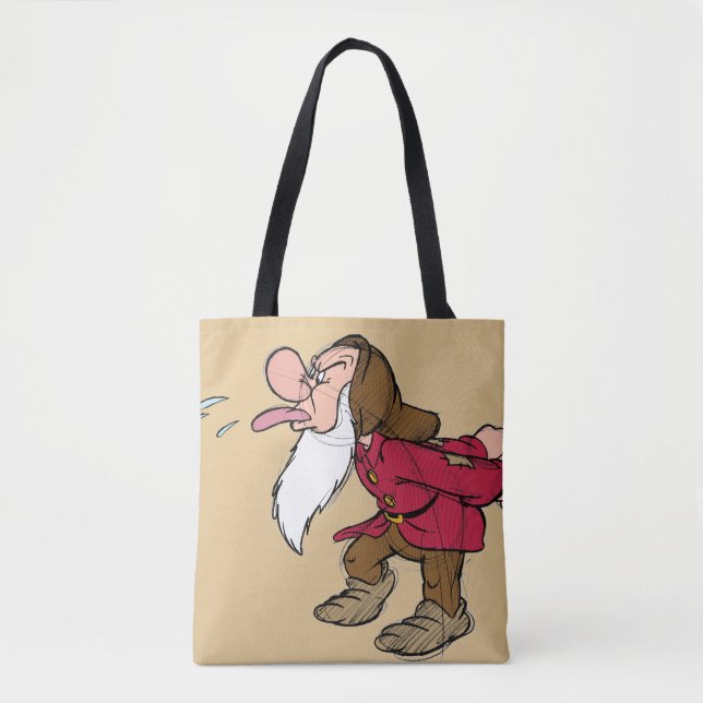 Tote Bag Sketch Grumpy (Devant)