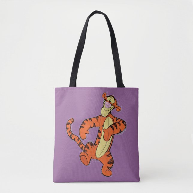 Tote Bag Sketch Tiger (Devant)