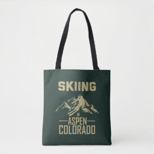 Tote Bag Ski à Aspen Colorado