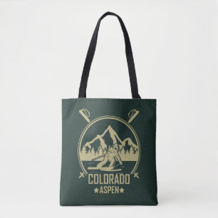 Tote Bag Ski d'Aspen Colorado
